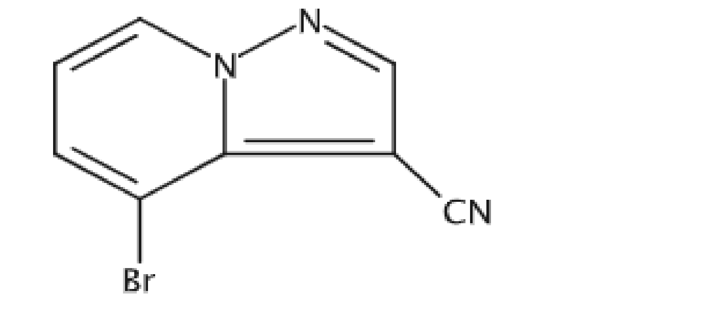 4-溴-吡唑并[1,5 - a]吡啶- 3-甲腈