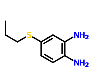 4-丙基硫代-1,2-亚苯基二胺