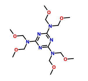 2,4,6-三[双(甲氧基甲基)氨基]-1,3,5-三嗪
