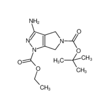 5-BOC-3-氨基-4,6-二氢吡咯并[3,4-C]吡唑-1-甲酸乙酯