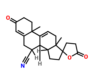 (17α)-7-Cyano-17-hydroxy-3-oxo-pregna-4,9(11)-diene-21-carboxylic acid γ-Lactone