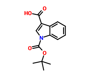 1-(叔丁氧羰基)-1H-吲哚-3-羧酸