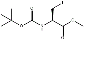 (R)-N-叔丁氧羰基-3-碘代丙氨酸甲酯
