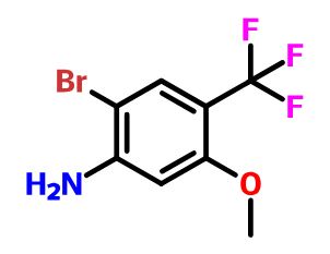 2-溴-5-甲氧基-4-三氟甲基苯胺