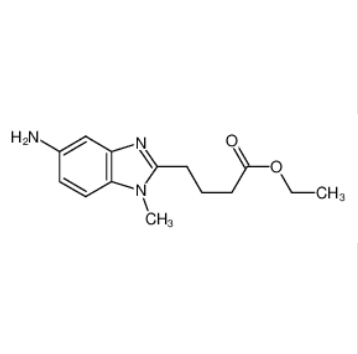 5-氨基-1-甲基-1H-苯并咪唑-2-丁酸乙酯