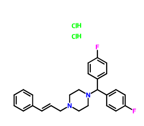 30484-77-6；盐酸氟桂利嗪