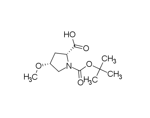 (2R,4R)-4-methoxy-1-[(2-methylpropan-2-yl)oxycarbonyl]pyrrolidine-2-carboxylic acid