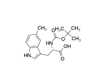 (2S)-2-{[(tert-butoxy)carbonyl]amino}-3-(5-methyl-1H-indol-3-yl)propanoic acid