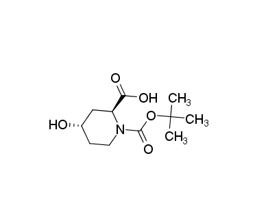 (2S,4S)-1-[(tert-butoxy)carbonyl]-4-hydroxypiperidine-2-carboxylic acid