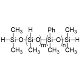 氢基封端的甲基氢硅氧烷和苯基甲基硅氧烷的共聚物