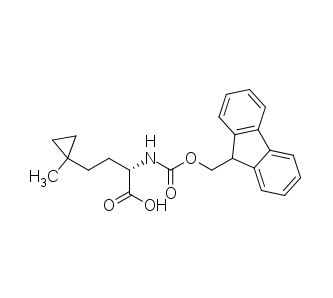 (2S)-2-({[(9H-fluoren-9-yl)methoxy]carbonyl}amino)-4-(1-methylcyclopropyl)butanoic acid