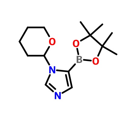 1-THP-咪唑-5-硼酸片那醇酯