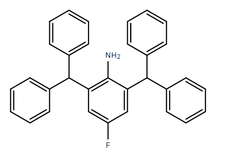 2,6-双(二苯甲基)-4-氟苯胺