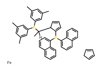 (R)-(-)-1-[(S)-2-(二-1-萘基膦基)二茂铁基]乙基二-3,5-二甲苯基膦
