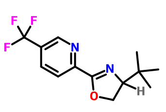 2-[(4S)-4-叔丁基-4,5-二氢-2-恶唑基]-5-三氟甲基吡啶