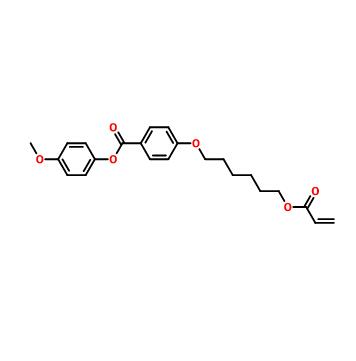 4-[[6-[(1-氧代-2-丙烯基)氧基]己基]氧基]苯甲酸 4-甲氧基苯基酯