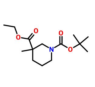 1-(叔丁基)-3-乙基3-甲基哌啶-1,3-二羧酸酯