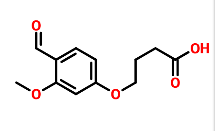 4-(4-甲酰基-3-甲氧基苯氧基)丁酸
