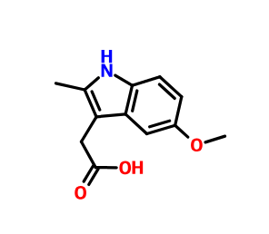 5-甲氧基-2-甲基-3-吲哚乙酸