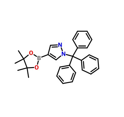 4-(4,4,5,5-四甲基-1,3,2-二氧杂硼烷-2-基)-1-三苯甲游基-1H-吡唑