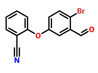2-(4-溴-3-甲酰基苯氧基)苯甲腈