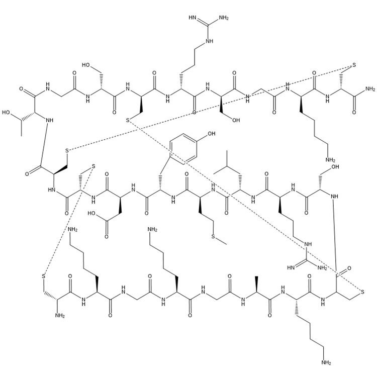 醋酸齐考诺肽，Ziconotide Acetate ，107452-89-1