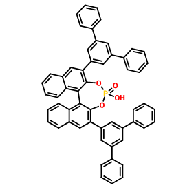 (S)-3,3'-双(3,5-二苯基)苯基-1,1'-联萘基-2,2'-二基磷酸氢酯
