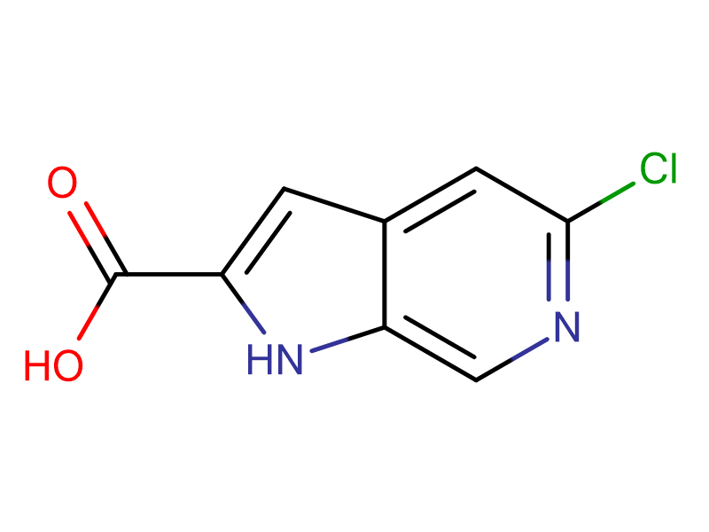 5-氯-1H-吡咯并[2,3-C]吡啶-2-甲酸