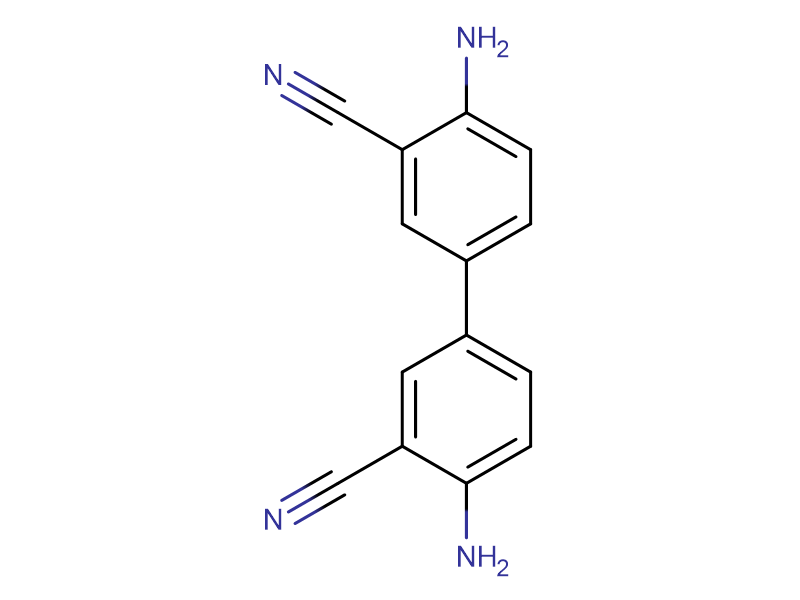 1,1'-Biphenyl]-3,3'-dicarbonitrile, 4,4'-diamino-