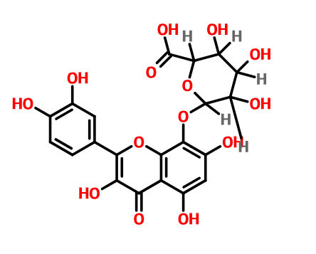 棉皮素-8-O-Β-D-葡萄糖醛酸苷