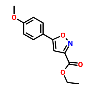 5-(4-甲氧基苯基)异噁唑-3-羧酸乙酯