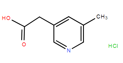 2-(5-甲基吡啶-3-基)乙酸盐酸盐