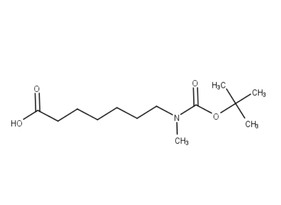 7-{[(tert-butoxy)carbonyl](methyl)amino}heptanoic acid