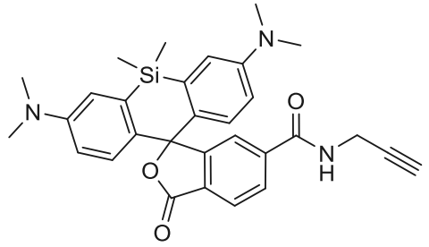 硅基罗丹明-炔基,SiR-alkyne