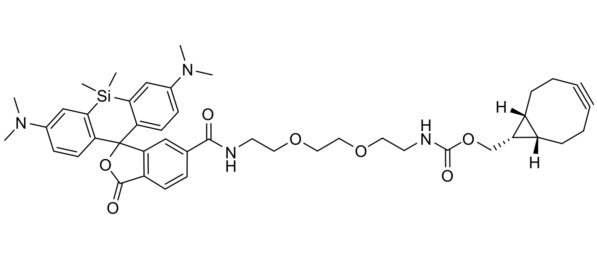 硅基罗丹明-环丙烷环辛炔，环丙烷环辛炔修饰硅基罗丹明染料，SiR-BCN