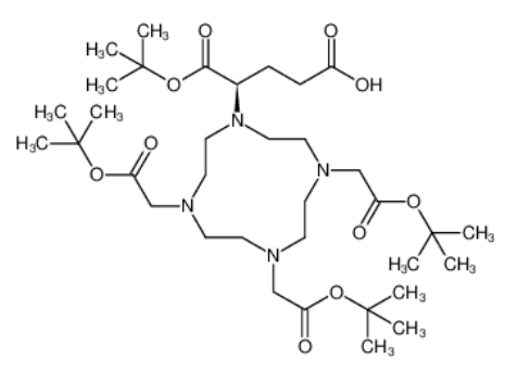 (R)-5-(叔丁氧基)-5-氧代-4-(4,7,10-三(2-(叔丁氧基)-2-氧代乙基)-1,4,7,10-四氮杂环十二烷- 1-戊基)戊酸，(R)-tert-Bu4-DOTAGA