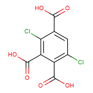 2,5-二氯-1,3,4-苯三甲酸