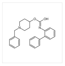 biphenyl-2-ylcarbamic acid 1-benzylpiperidin-4-yl ester