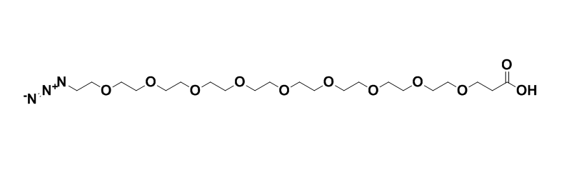 叠氮-九聚乙二醇-羧酸