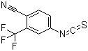 CAS 登录号：143782-23-4, 4-异硫氰基-2-(三氟甲基)苯腈