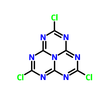 1,3,4,6,7,9,9b-Heptaazaphenalene, 2,5,8-trichloro-, 2,5,8-Trichloro-1,3,4,6,7,9,9b-heptaazaphenalene