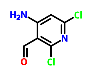 4-氨基-2,6-二氯烟醛