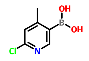 2-氯-4-甲基吡啶-5-硼酸