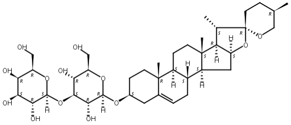 薯蓣皂苷纤维二糖苷