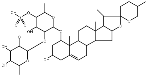 麦冬皂苷B单硫酸酯