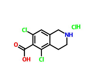 6-异喹啉甲酸-5,7-二氯-1,2,3,4-四氢盐酸盐