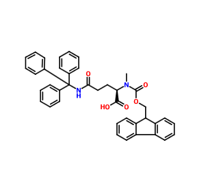 (9H-Fluoren-9-yl)MethOxy]Carbonyl N-Me-D-Gln(Trt)-OH
