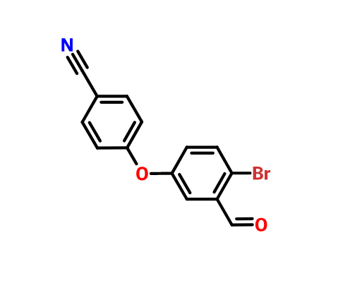 4-(4-溴-3-甲酰基苯氧基)苯甲腈