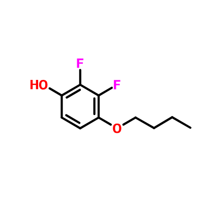 1-羟基-4-丁氧基-2,3-二氟苯