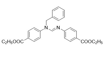 N，N‘-二（4-乙氧甲酰基苯基）-N-苄基甲脒